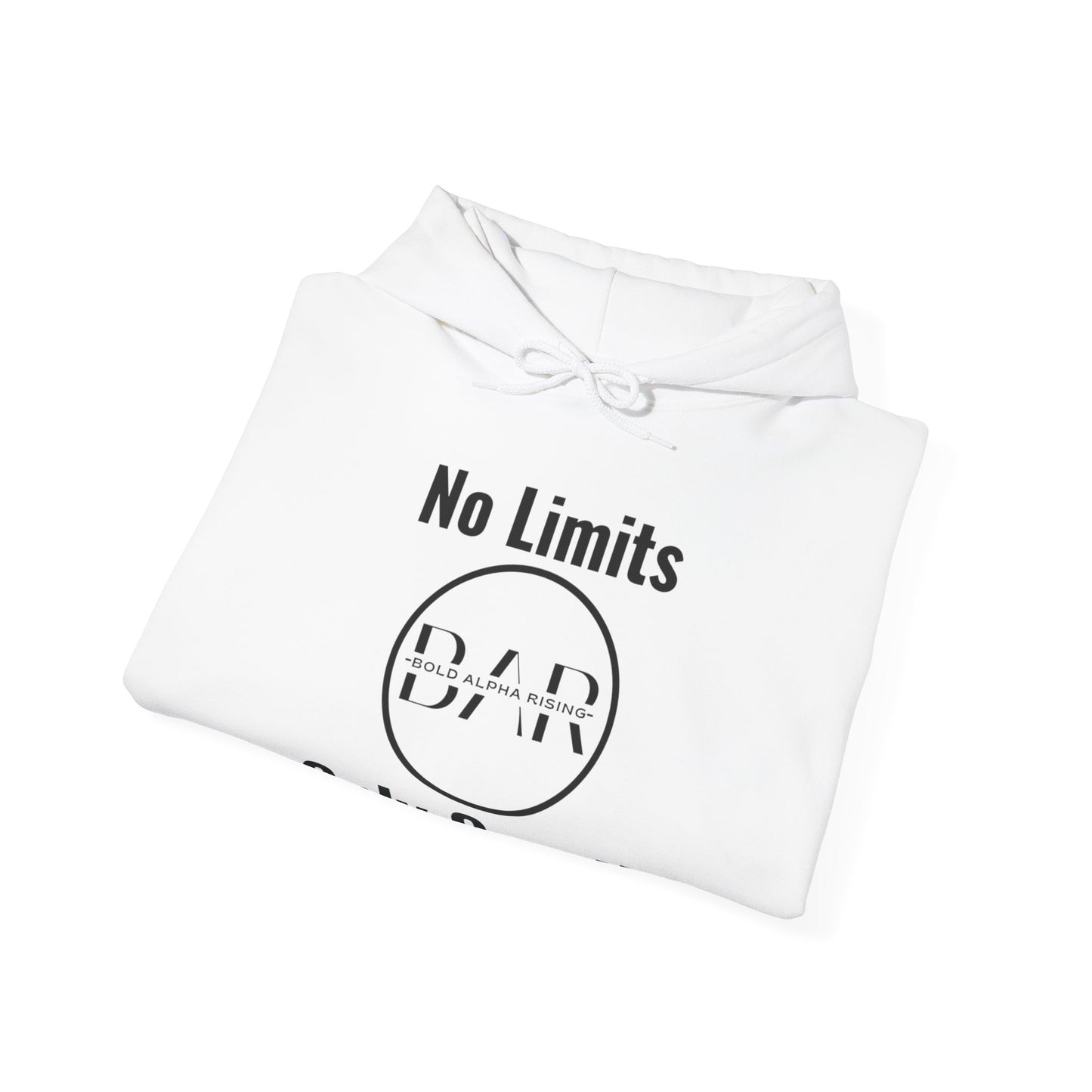 Hooded Sweatshirt - No Limits, Only Growth