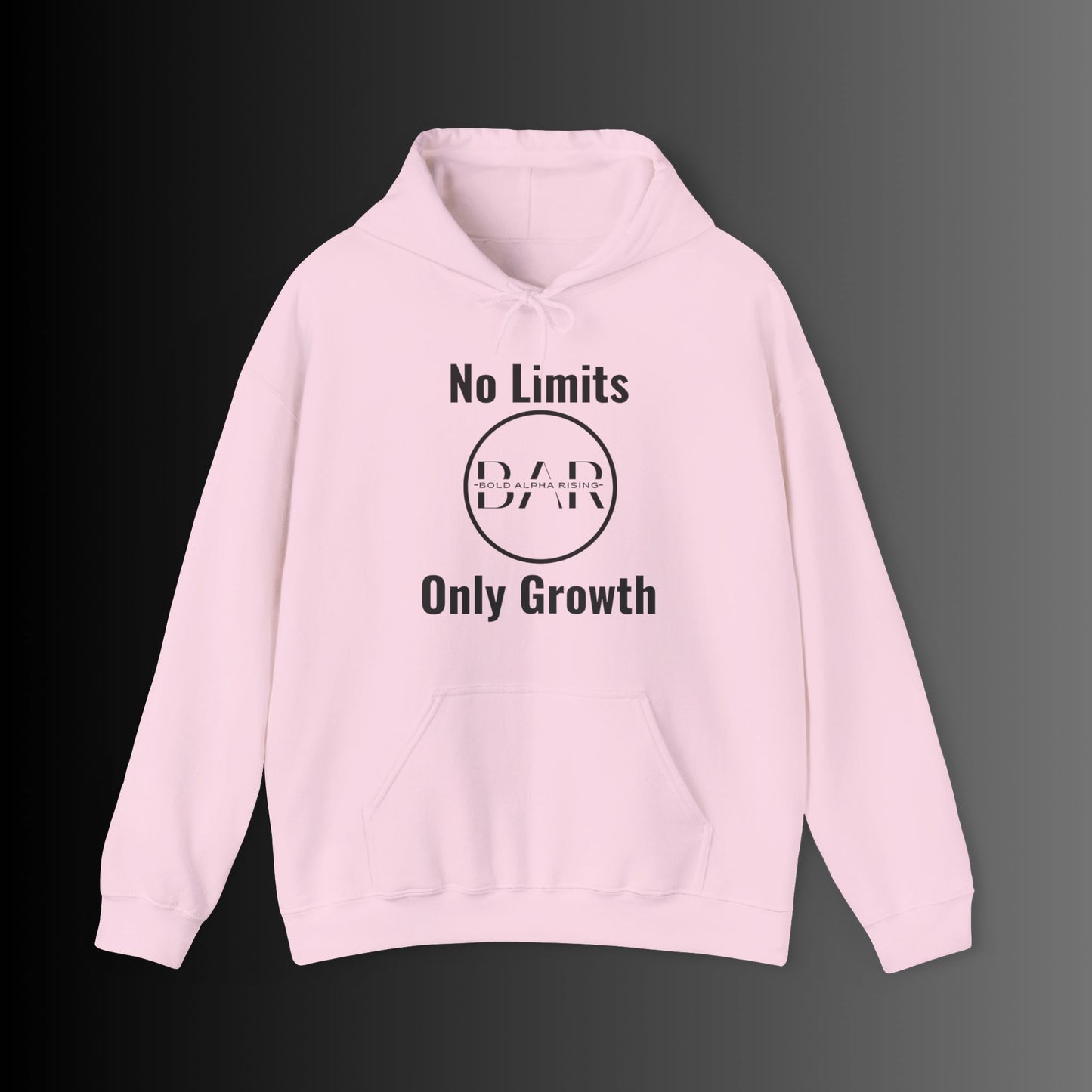 Hooded Sweatshirt - No Limits, Only Growth