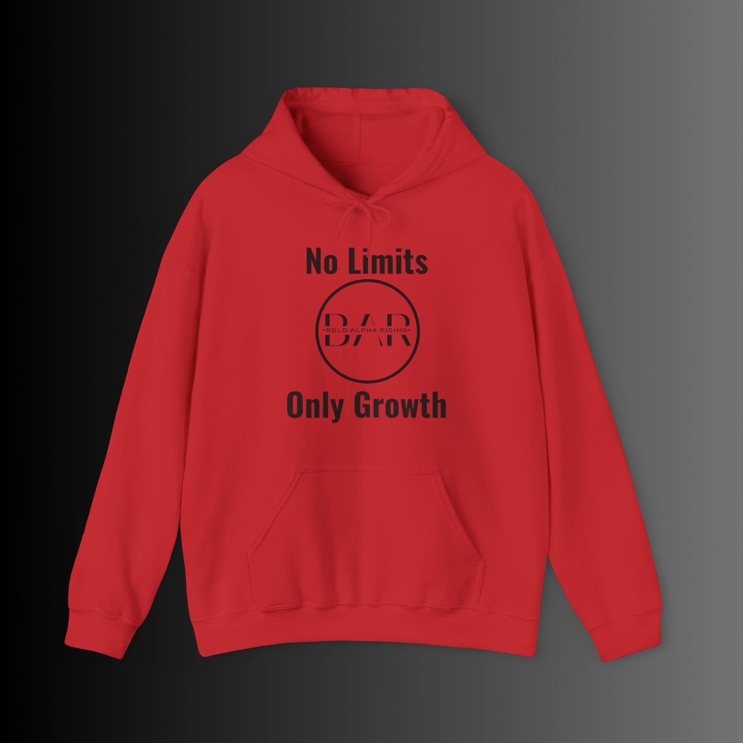 Hooded Sweatshirt - No Limits, Only Growth