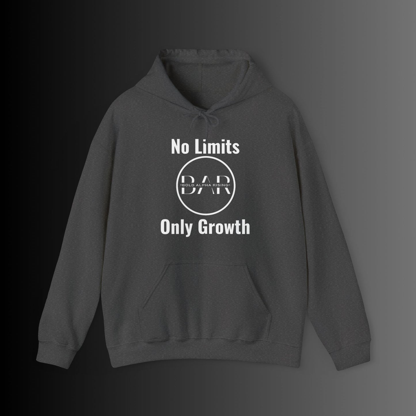 Hooded Sweatshirt - No Limits, Only Growth