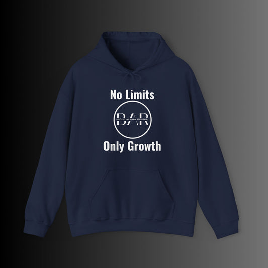 Hooded Sweatshirt - No Limits, Only Growth