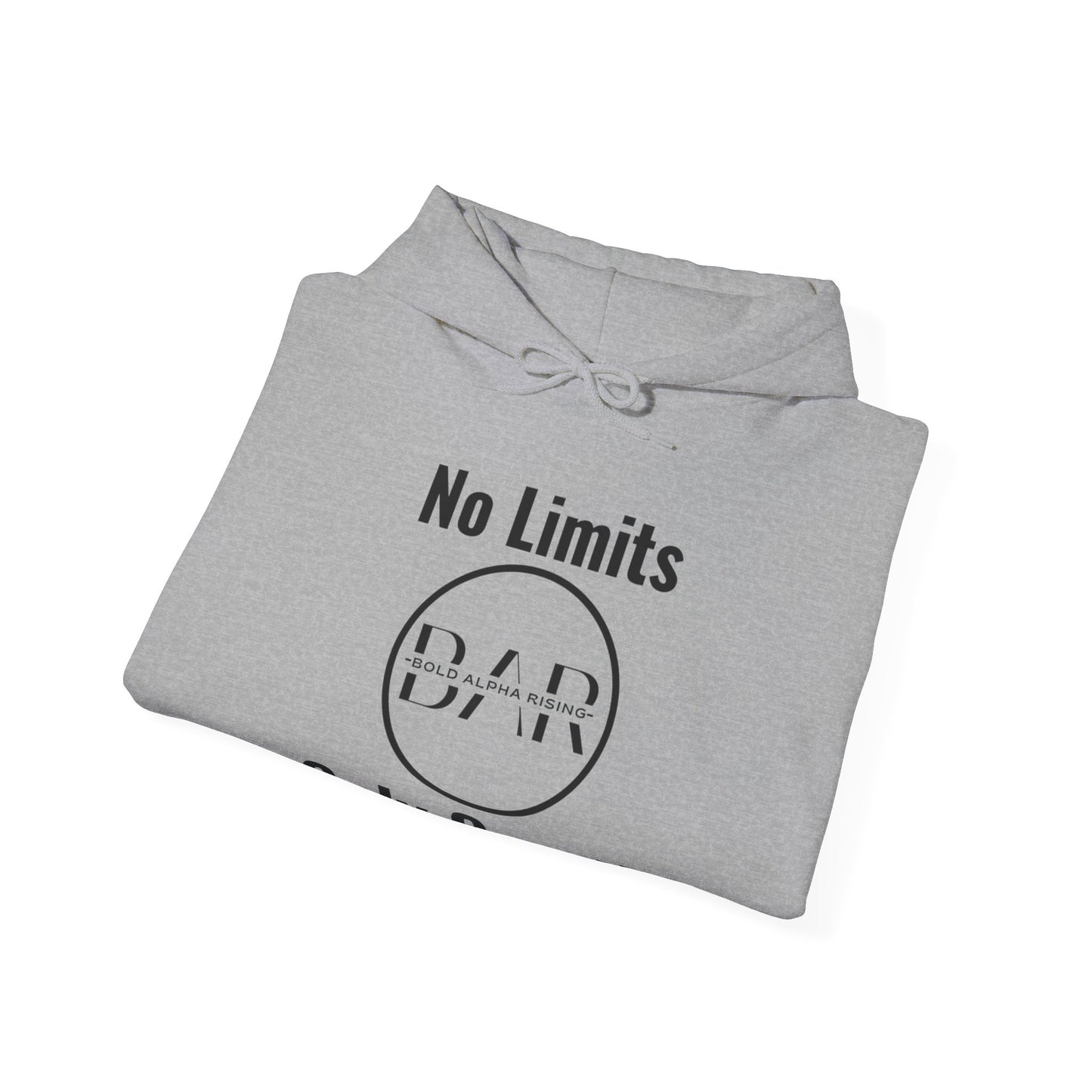 Hooded Sweatshirt - No Limits, Only Growth